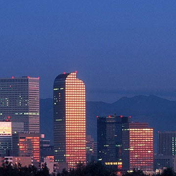 Denver, Colorado skyline